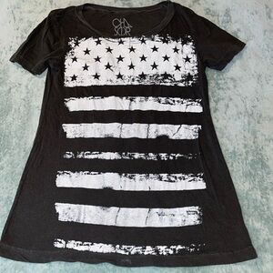 Chaser NWOT stars and stripes graphic